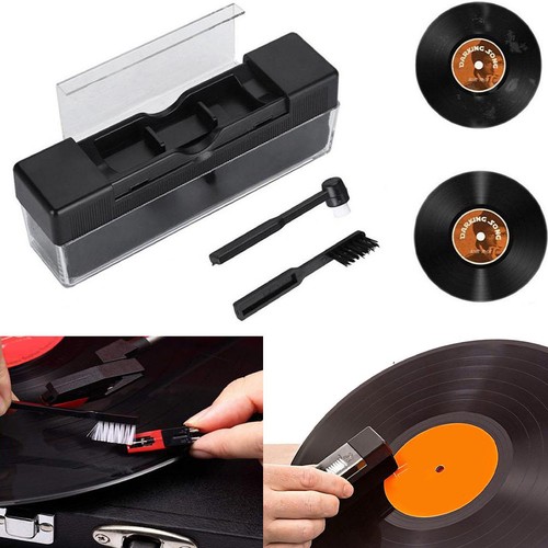 Record player brush cleaning - brush,
