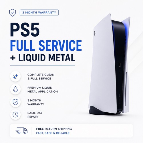 Ps5 overheating repair service - overheating,
